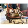 Image 5 : Welding Tanks on Dolly w/ Hoses, Torch, Gauges, etc