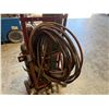 Image 8 : Welding Tanks on Dolly w/ Hoses, Torch, Gauges, etc