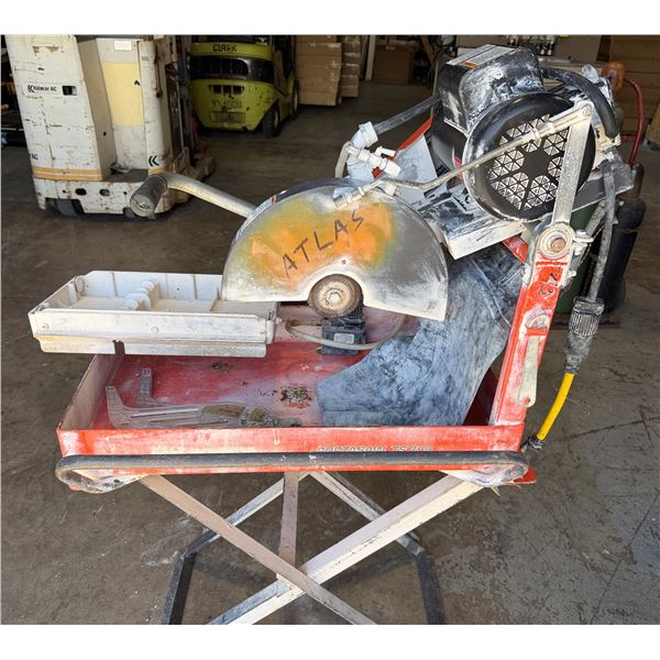 Husqvarna TS355 Portasaw Tile & Masonry Saw  (Starts & Runs See Video)