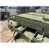 Image 12 : U.S. Military Towable Single-Axle Chassis Trailer 84" x 94" x 41"H