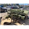 Image 8 : U.S. Military Towable Single-Axle Chassis Trailer 84" x 94" x 41"H