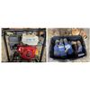 Image 1 : Tsurumi GX240UT2X Pump w/ Honda GX Engine & Multiple Hoses (Starts & Runs - See Video)