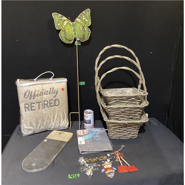 Lot of new items including Officially retired blanket/throw, ornaments, lawn décor items and more