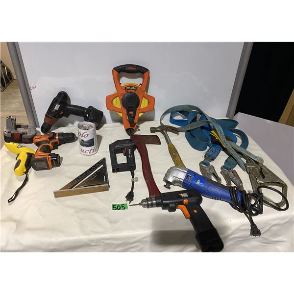 Large lot of hand/power tools and more