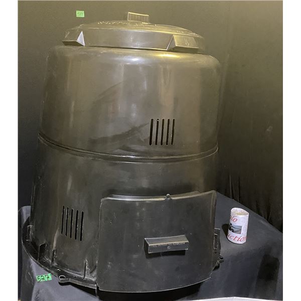 Earth Machine brand compost bin
