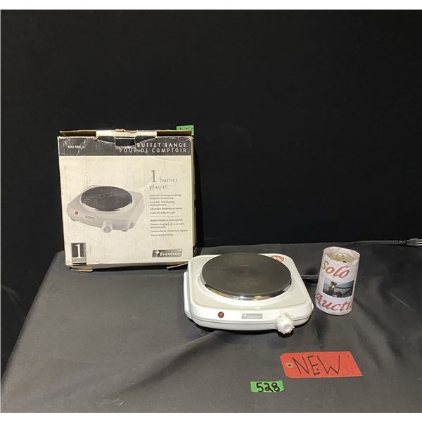 Hot plate 1 burner table top stove