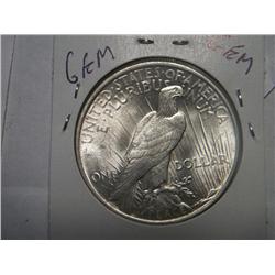1923-P PEACE DOLLAR