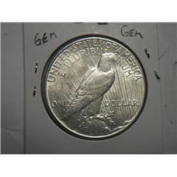 1923-S PEACE DOLLAR