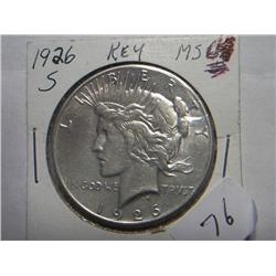 1926-D PEACE DOLLAR