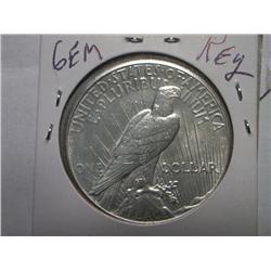 1927-P PEACE DOLLAR