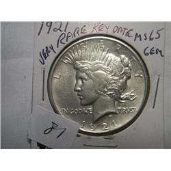 1921-P PEACE DOLLAR