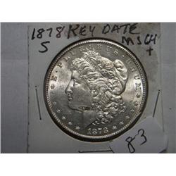 1878-S MORGAN DOLLAR