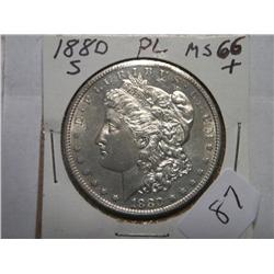 1880-S MORGAN DOLLAR