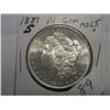 Image 1 : 1881-S MORGAN DOLLAR