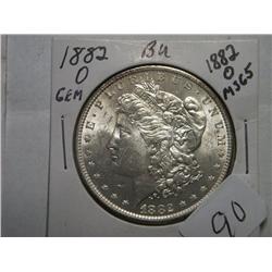 1882-O MORGAN DOLLAR
