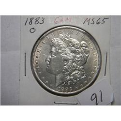 1883-O MORGAN DOLLAR