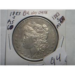 1883-S MORGAN DOLLAR