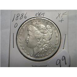 1886-O MORGAN DOLLAR