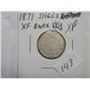Image 1 : 1871 SHIELD NICKEL
