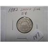 Image 1 : 1882 SHIELD NICKEL