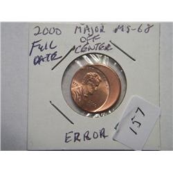 2000 LINCOLN CENT