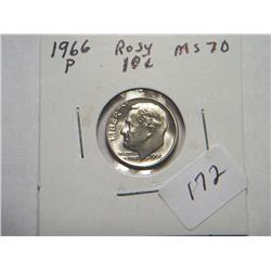 1966 ROSEY DIME