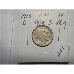 1913-D BUFFALO NICKEL