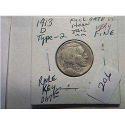 1913-D BUFFALO NICKEL