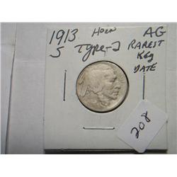 1913-S BUFFALO NICKEL