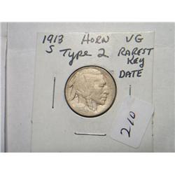 1913-S BUFFALO NICKEL