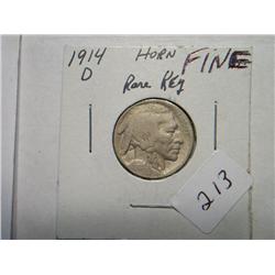 1914-D BUFFALO NICKEL