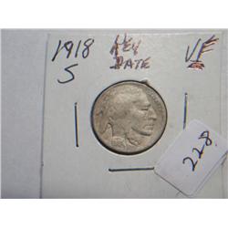 1918-S BUFFALO NICKEL