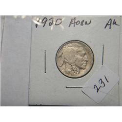 1920 BUFFALO NICKEL