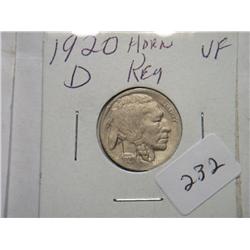 1920-D BUFFALO NICKEL