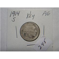1914-S BUFFALO NICKEL