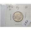 Image 1 : 1916-D BUFFALO NICKEL