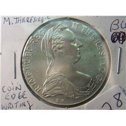 1780 BU LARGE PURE SILVER CROWN