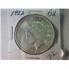 Image 3 : 1922 BU PEACE DOLLAR