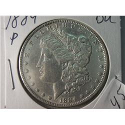 1884-P BU "MORGAN DOLLAR