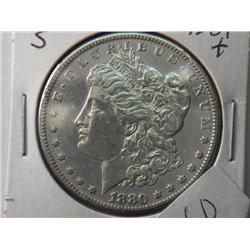 1880-S MS-64 +  MORGAN DOLLAR