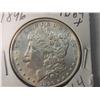 Image 1 : 1896-P MS-64 +  MORGAN DOLLAR