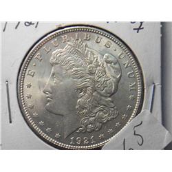 1921-P MS-65 MORGAN DOLLAR GEM