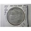 Image 3 : 1891-P MS-65  MORGAN DOLLAR KEY DATE