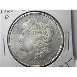 1921-D MS-65 MORGAN DOLLAR KEY DATE