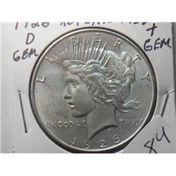 1926-D MS-65 PEACE DOLLAR KEY DATE  GEM