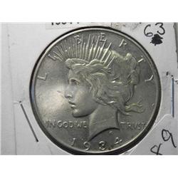 1934-P BU PEACE DOLLAR KEY DATE