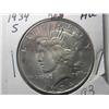 Image 1 : 1934-S AU PEACE DOLLAR KEY DATE