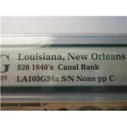 1840'S MS67 GEM $20.00 N0TE