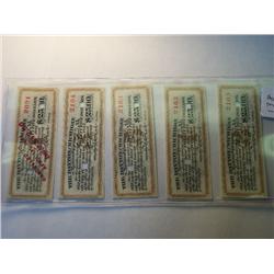 5-1883 RAILROAD BOND NOTES