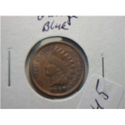 1908 MS-63 RED, ORANGE, AND BLUE INDIAN HEAD CENT